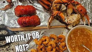 TASTING H.E.B SEAFOOD! Is it Really Worth the Hype⁉️