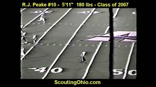 2007 Ak Buchtel football - RJ Peake  2007