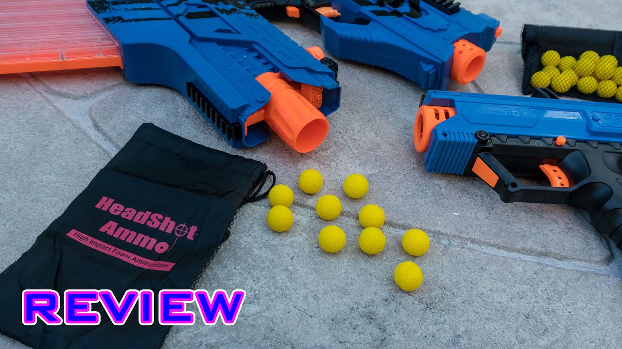 REVIEW] Headshot Ammo  Nerf Rival Round Alternative 