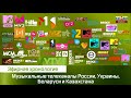 Эфирная хронология Музыкальные телеканалы России Украины Беларуси и Казахстана