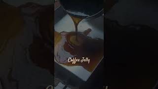Coffee Jelly / Tri color Coffee jelly #aesthetic #shortsviral #shortvideo