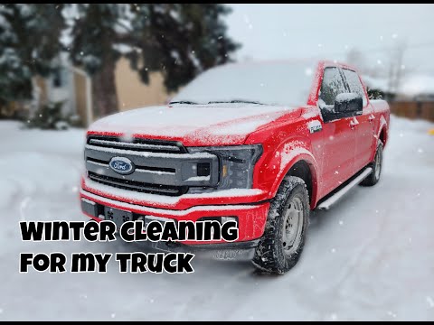 Winter cleaning for my F150 @ItsMeFrancis