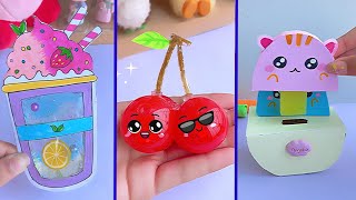 Easy kawaii paper craft / how to make/ paper craft for school / Tonni art and craft