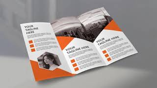 Corporate Trifold Brochure Design Photoshop CC Tutorial Corporate Trifold Brochure Design Photoshop CC Tutorial