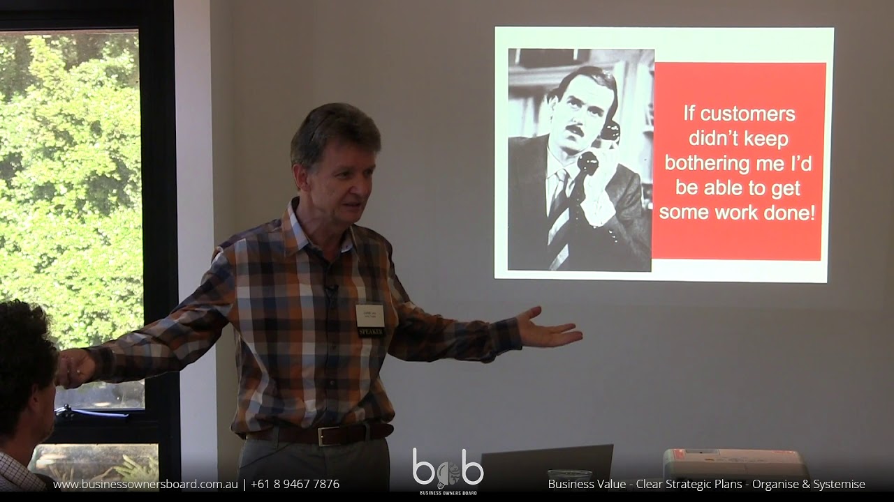 Jurek Leon Guest Expert Presenter to Business Owners Board