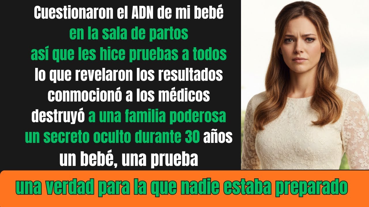 Mi suegra exigió ADN en mi parto y destapó un secreto que destruyó a su familia
