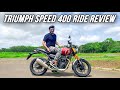 Same as dominar  2023 triumph speed 400  full ride review 