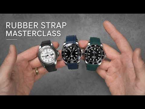 Rubber Strap Masterclass: $40 vs $300 Straps Explained