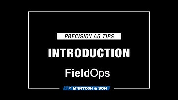 Introducing FieldOps: A Comprehensive Guided Introduction