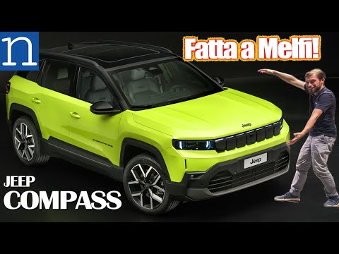 Nuova Jeep COMPASS | Più grande, tecnologica, spaziosa solo ibrida o elettrica anche 4xe