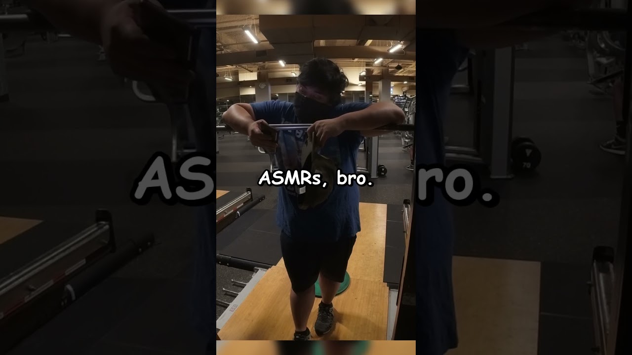 When ASMR is ruining the lift #vlift #alekirser