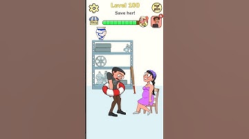 Impossible date 2 level 100 ✅Save her #shorts #gaming @MrBeastGaming