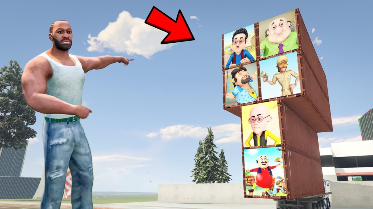 Franklin Found Secret MYSTERY BOXES in INDIAN BIKE DRIVING 3D