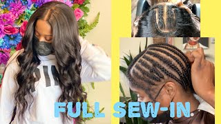 ✨How To Do A Traditional sew-in. From start to finish. 💕 screenshot 5
