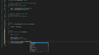 Techability Cave Crawler Week 3- Step 4 OnDeath and Assign Target