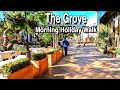 The Grove and Fairfax Holiday Walk Los Angeles | 5k 60 | City Sounds