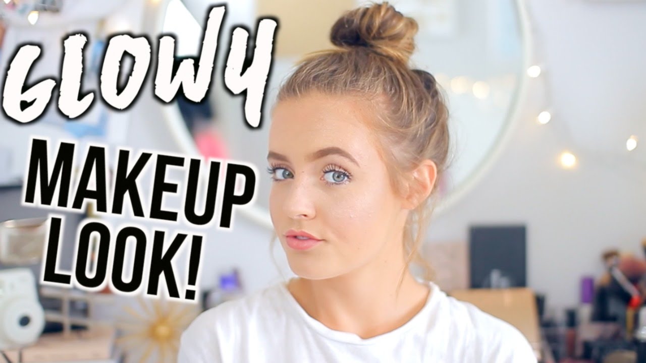 Everyday Glowy Summer Makeup Look! | Breezylynn08