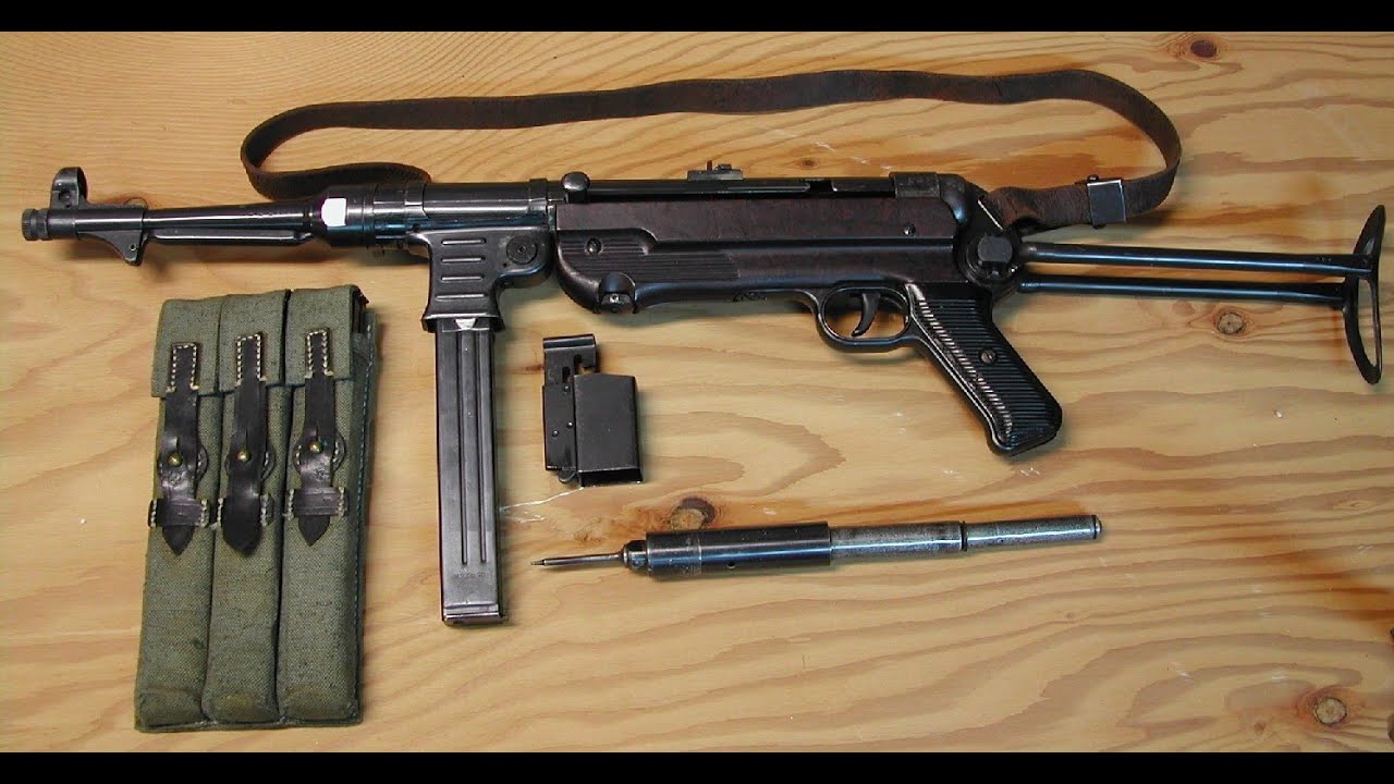 Germans Submachine Gun Mp40 Its Usefulness In World War I Military Youtube