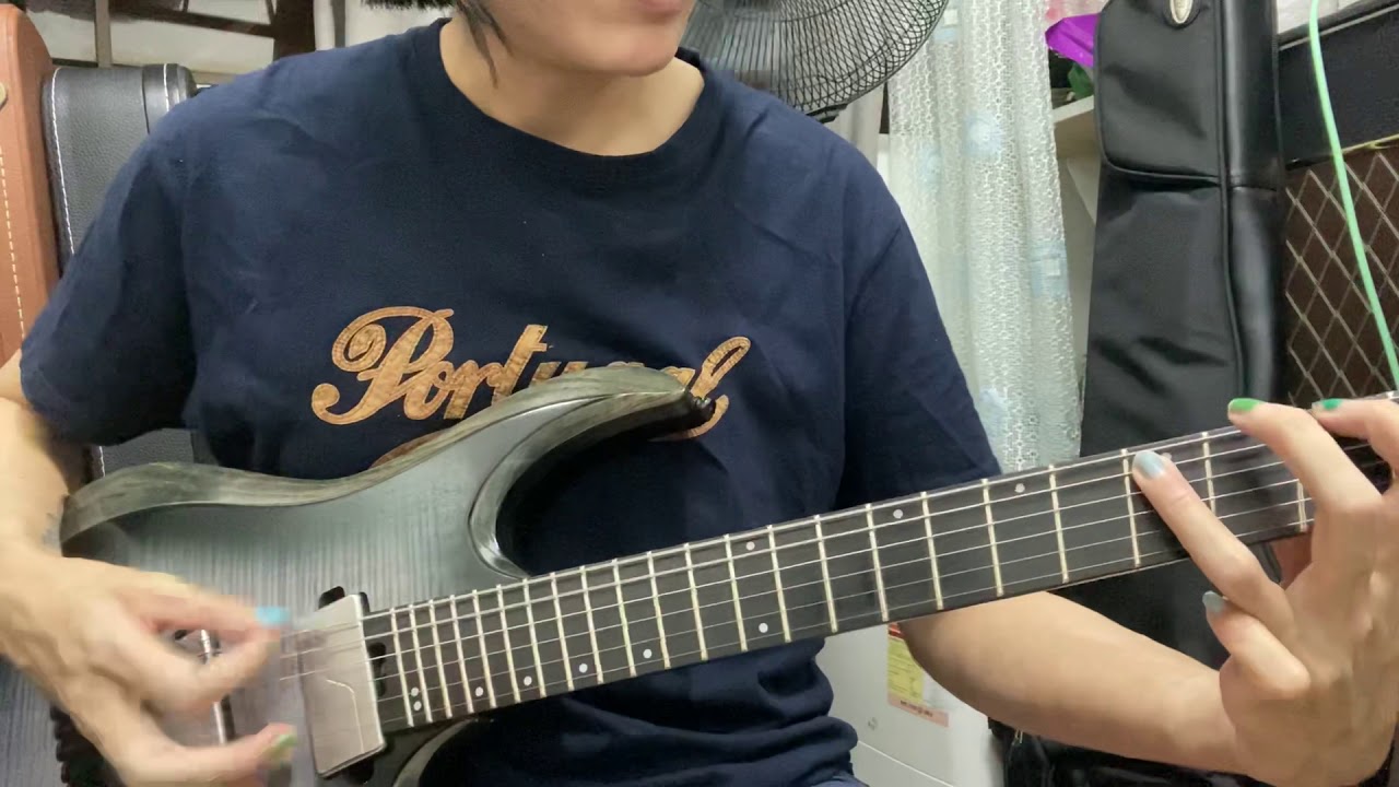 Ibanez Axion Label RGD61ALMS - Cerulean Blue Burst Low Gloss - Clean and Metal Tone Demo