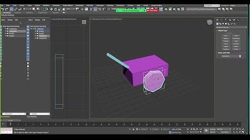 3Ds Max Rotate Wheels Wire Parameters (fast tutorial)