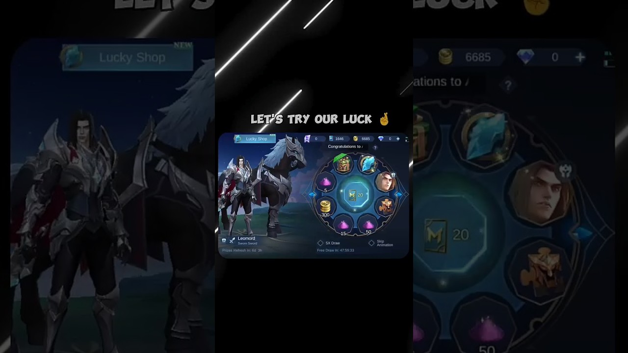 Spinning for Leomord Skin 😱 | Lucky Spin MLBB | Did I Get It?