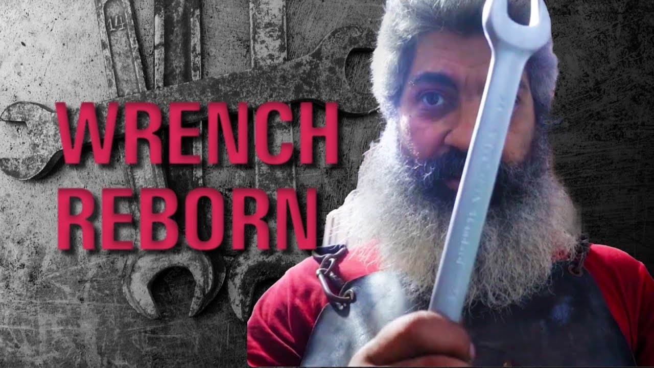 A knife from a wrench سكين من مفتاح ربط