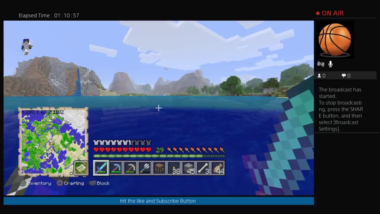 Minecraft Aquatic Update PS4 - YouTube