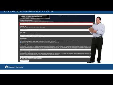 cnMaestro Cloud-based Account Creation