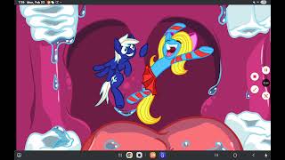 Electricblue And Cuteamena Throat Play