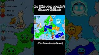 Do I like your country in europe? #shorts #mapping #europe #geography