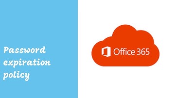 Password expiration policy in O365