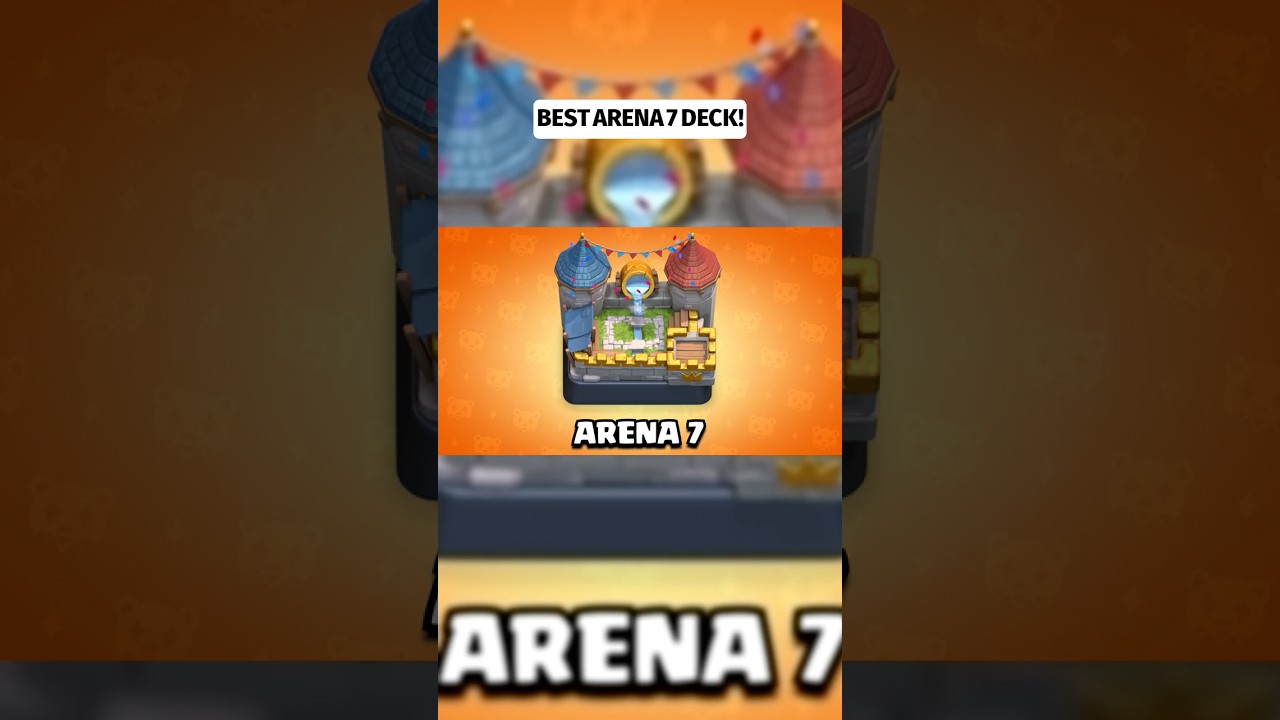 ЛУЧШАЯ КОЛОДА №1 для АРЕНЫ 7 в Clash Royale!
