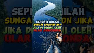 Sungai Amazon Di Penuhi Ular Anaconda