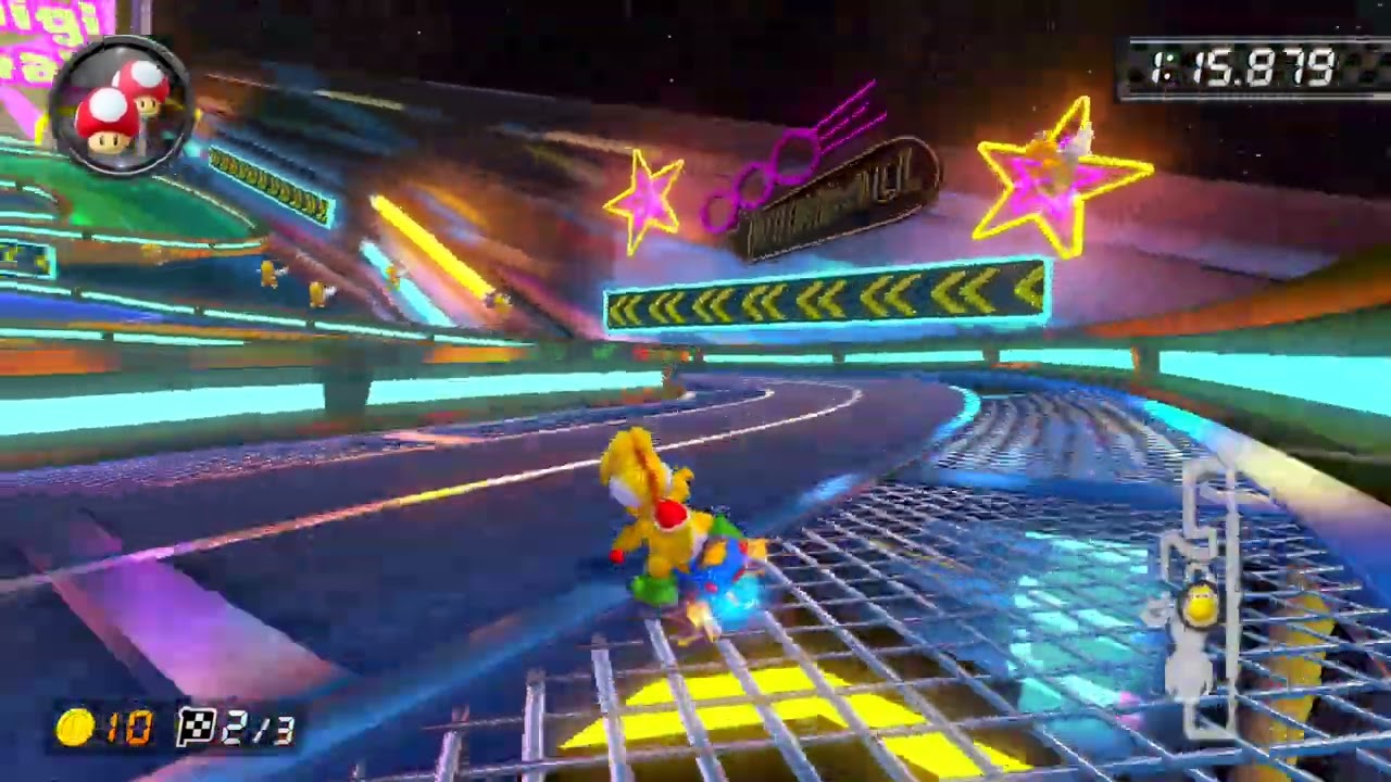 DS Waluigi Pinball [150cc] - 2:18.981 - Panda (Mario Kart 8 Deluxe