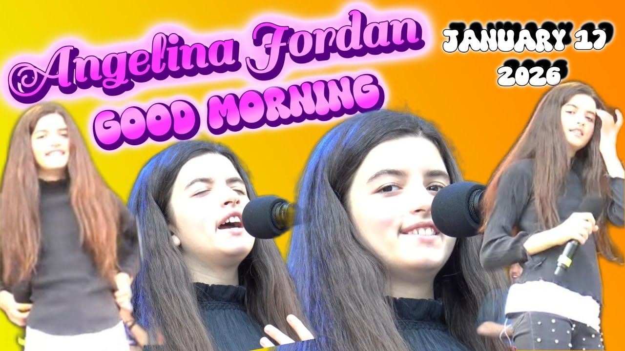THE GODDESS OF SONG "Bohemian Rhapsody" 1-17-26 Good Morning Angelina Jordan 3 Rehearsal Videos FUN!