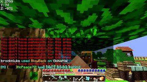 Minecraft epic infinite apple glitch on any server!