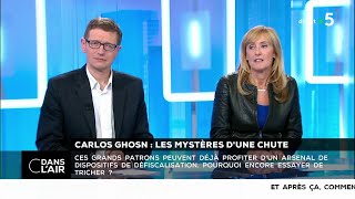 Carlos Ghosn : les mystères d’une chute - Les questions SMS #cdanslair 20.11.2018