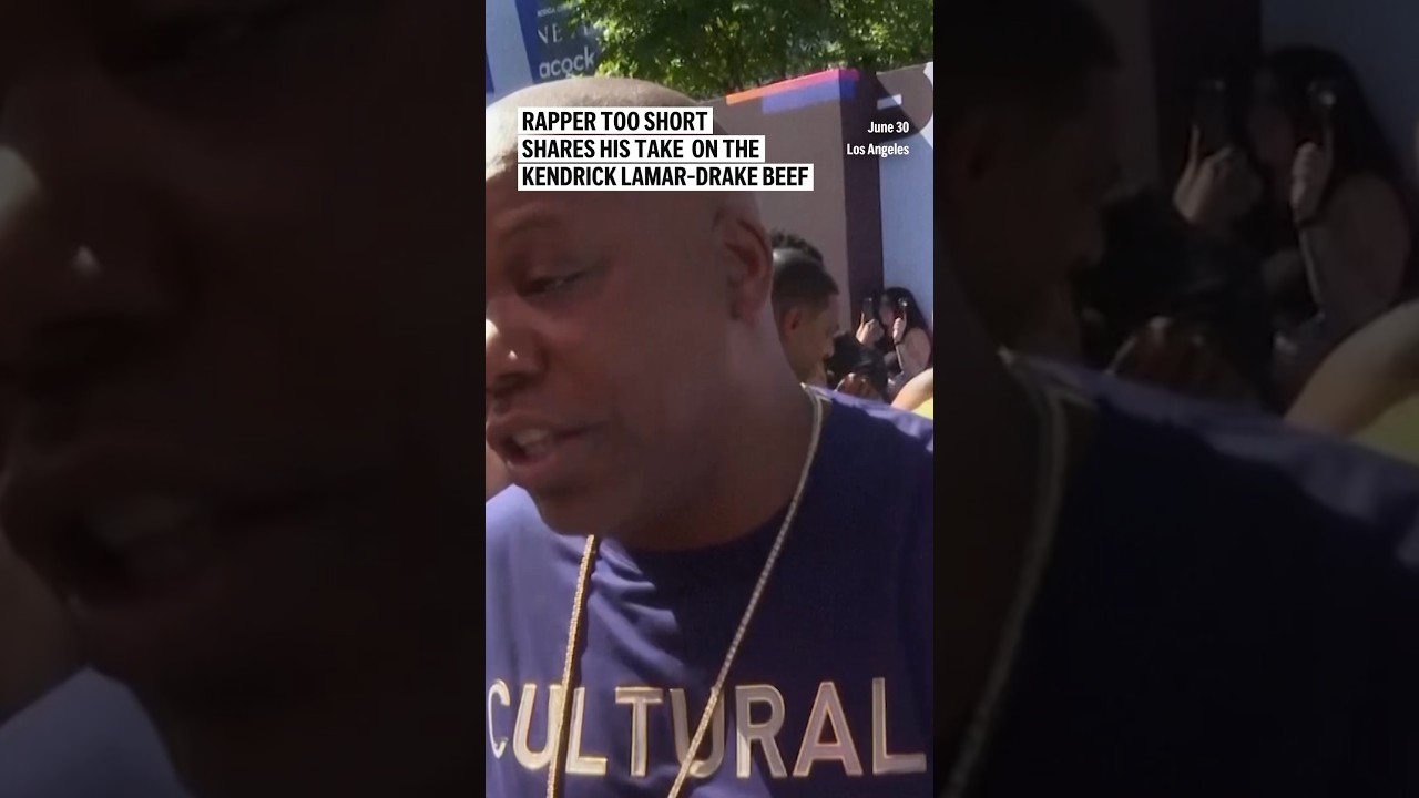 Rapper Too Short shares his take on the Kendrick Lamar-Drake beef
