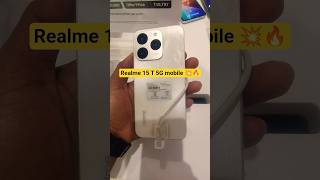 Realme 15T 5G 😱 iPhone 16 Pro Ka Sasta Copy?🔥#Realme15T #Unboxing #Shorts