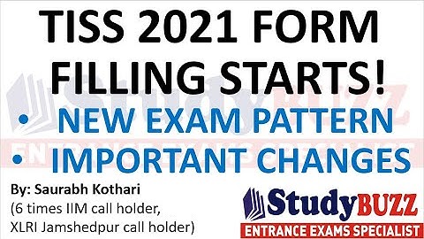 TISS 2021 form filling starts: Exam pattern changed, TISSPAT introduced, TISSNET syllabus
