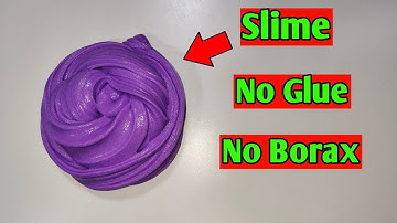 No Glue Toothpaste Slime ASMR l How to make slime with toothpaste l How to make slime without glue