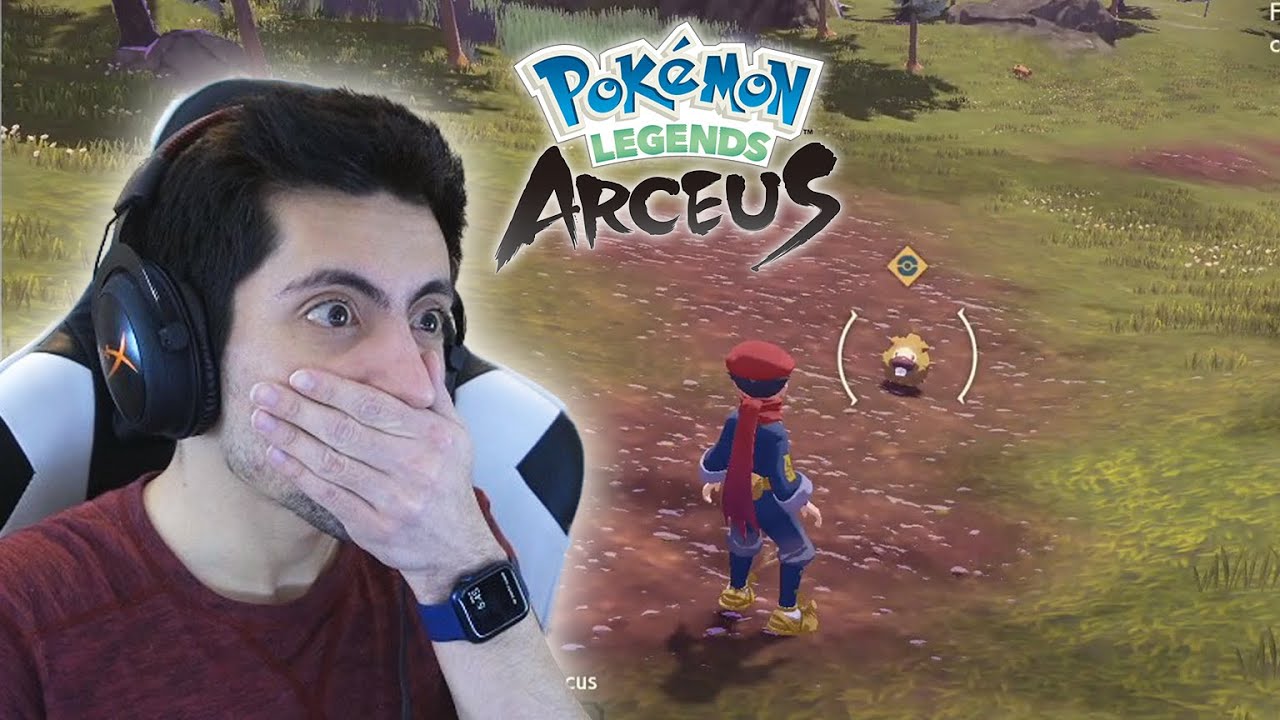 First Encounter Shiny Bidoof in Pokemon Legends Arceus!