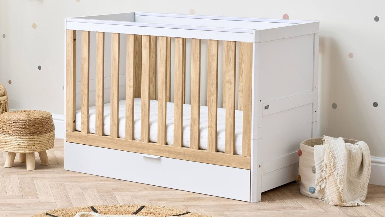 Riley Mini Cot Bed Review | 3-in-1 Cot Bed with Storage for Small Nurseries