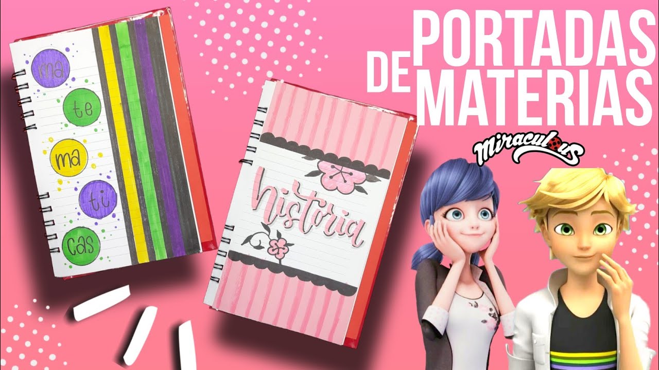 PORTADAS PARA CUADERNOS FÁCILES DE LADYBUG - Regreso a Clases | Marialis -  thptnganamst.edu.vn