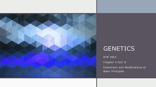Chapter 4   Part 2   Extensions and Modifications of Basic Principles