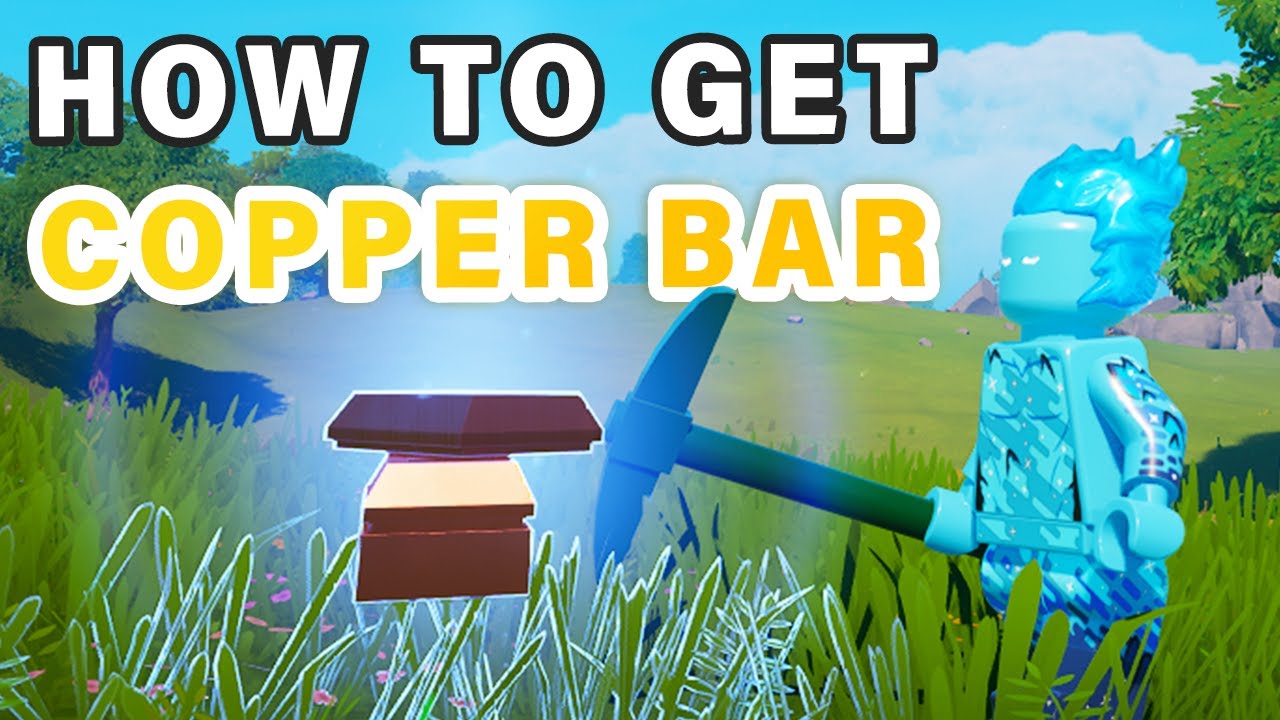 How to get Copper Bars and Unlock Rare Sword LEGO Fortnite YouTube