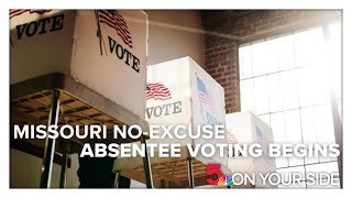 No-excuse absentee voting begins for Missouri municipal election