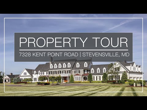 7328 Kent Point Road, Stevensville, MD home video tour