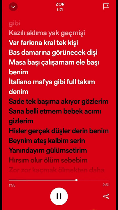 Uzi- Zor speed up #keşfet