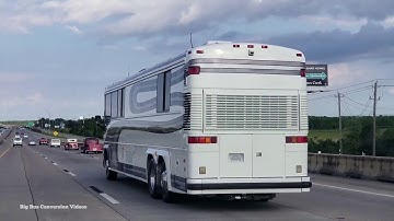 White MCI Custom Coach On the Highway Part 2